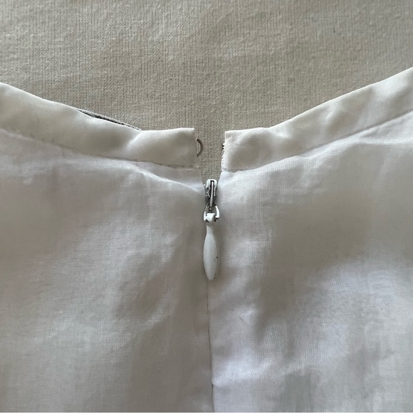 Carven Runway Organdi Dress in White - Picture 16 of 16